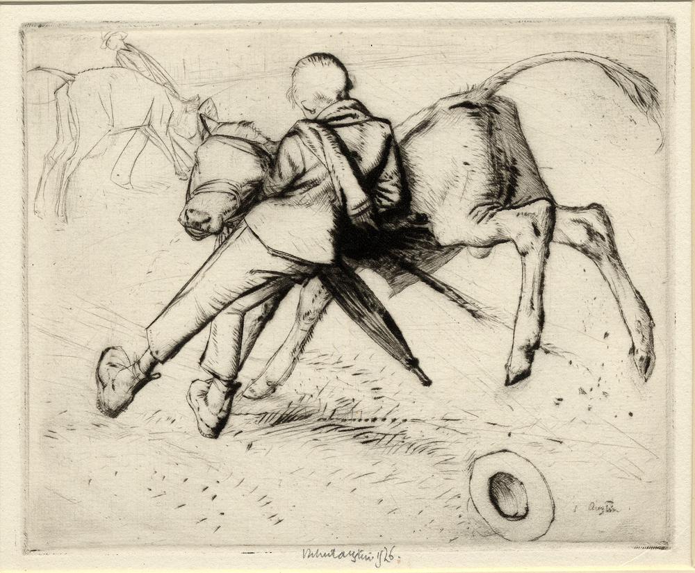 Boy and calf (1926)