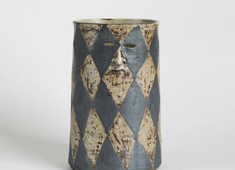 Harlequin Vase with Face (2011)