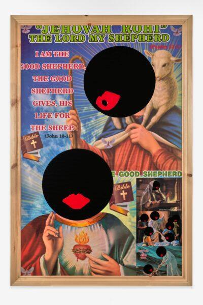 Larry-Achiampong-Dominus-regit-me-2023-Acrylic-varnish-poster-wooden-frame-on-panel-145.5-×-98-×-7-cm-Courtesy-of-the-artist-and-Copperfield-London-Photo-credit-Reece-Straw-min-400x600.jpg