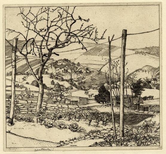 Early spring, Gloucestershire (1921)