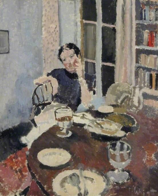 Woman at a Table (before 1946)