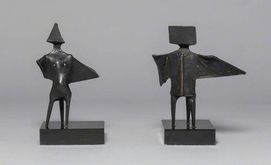 Maquette I: Two Winged Figures (1973)