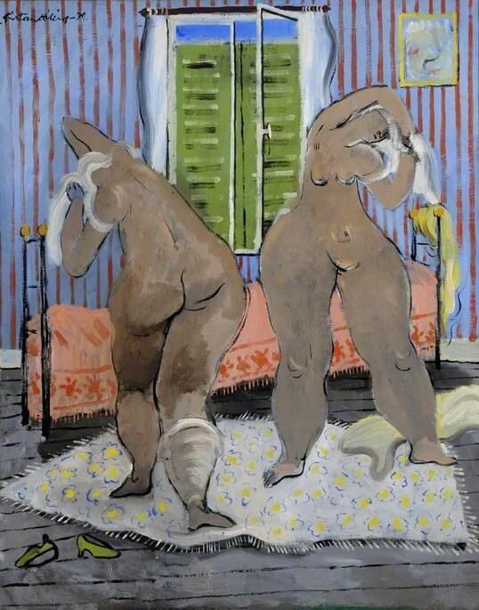 Nudes in a bedroom (1929)