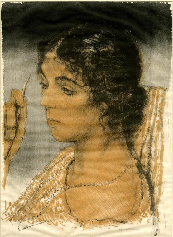 A sculptress (1926)