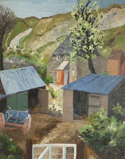 The Farmyard, Dorset (1928)