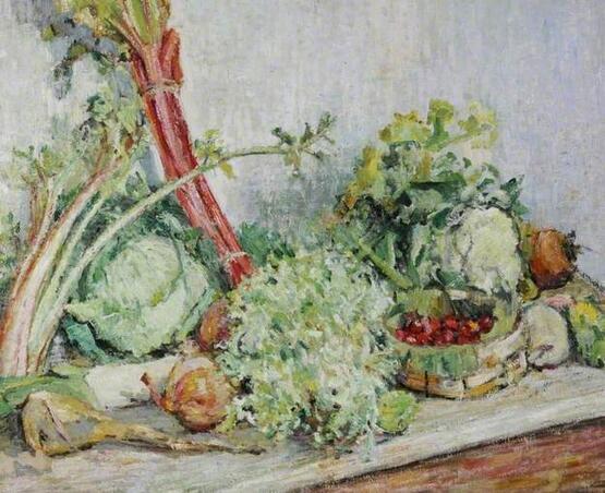 Still Life, Vegetables (before 1928)