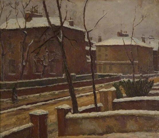 Hanover Square in Snow (1926)