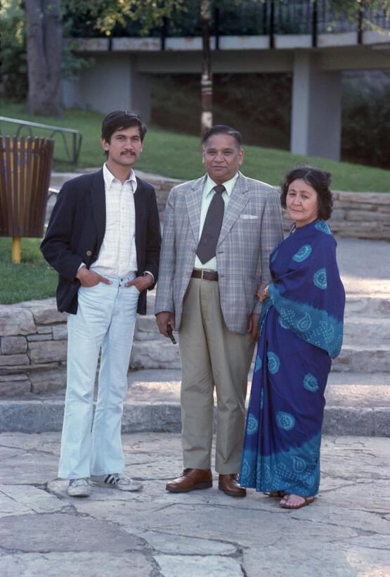 Sunil and his Parents (Ram & Penny) (circa 1974 - 2021)