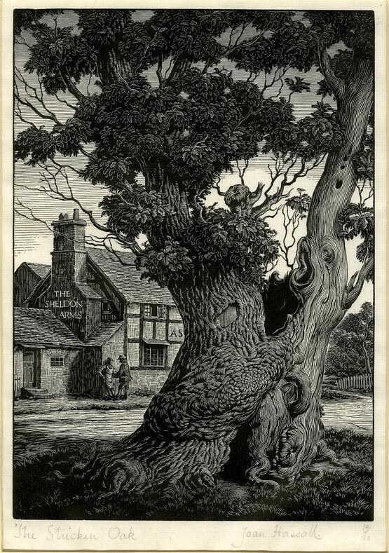 The stricken oak (Illustration to F. B. Young's 'Portrait of a village', London: 1937) (1937)