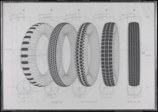 Dimensional data (part of Five Tyres Remoulded) (1972)