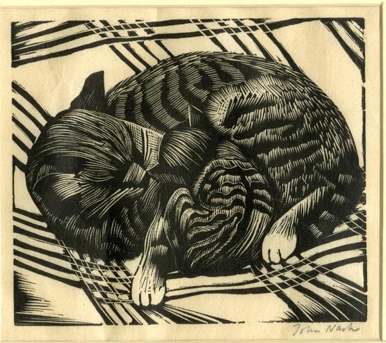 Cat and kittens (1920)