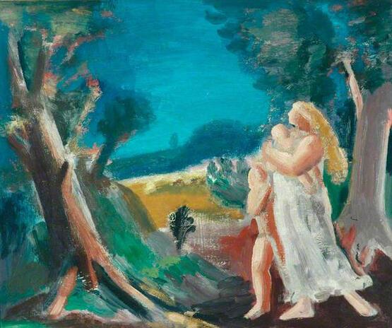 Figures in a Landscape (before 1950)