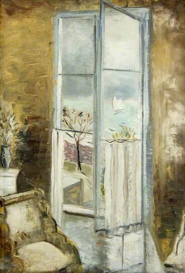 Through a Window, Riviera (circa 1927)