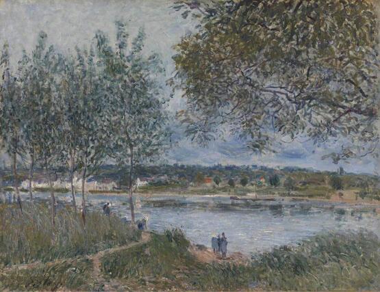 The Path to the Old Ferry at By (Le Chemin du vieux bac à By) (1880)